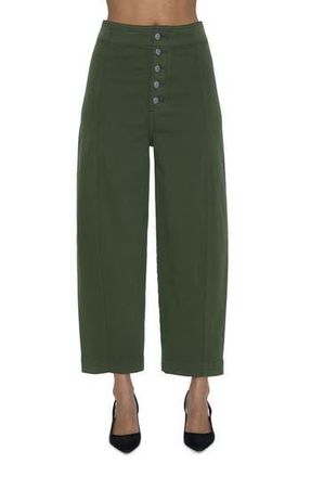 Pistola Denim Suki High Waist Ankle Wide Leg Jeans in Admiral at Nordstrom Rack, Size 30