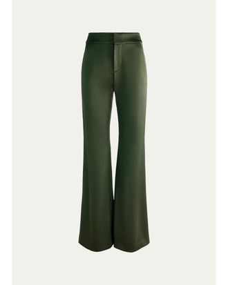 Alice & Olivia Dylan High-Rise Wide-Leg Pants