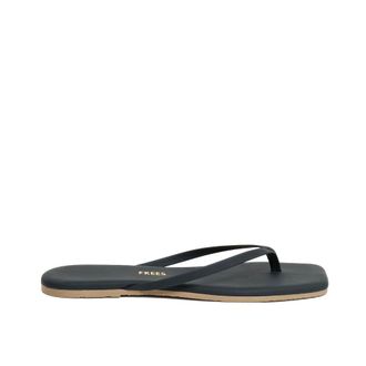 Tkees Flip Flops, female, Black, Size: 8 US Square Toe Lily Flip Flops