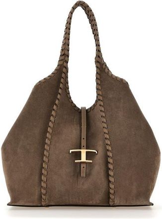 Tod's T Timeless Shopper in Creta Chiaro at Nordstrom