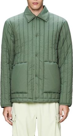 Rains Banja Liner Overshirt in Well at Nordstrom, Size X-Large