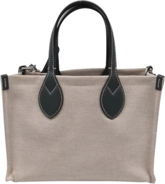Gucci Pre-owned Small Logo-Print Tote Bag - Dames - Vintage Shopper - Beige - ONE Size - Vintage