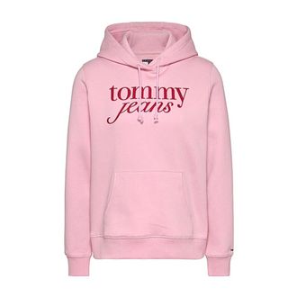 Tommy Jeans Felpa - Dames - Hoodies - Roze - M - Hoodies & sweatvesten