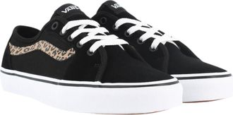 Vans Filmore Decon Sneaker in Black/Leopard Canvas Women