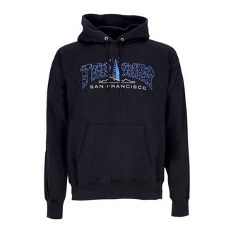 Thrasher Hoodies, male, Black, S, Black Pyramid Hooded Sweatshirt