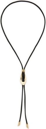 Christophe Lemaire Snake Bolo Tie Nappa Necklace - Gold - One Size