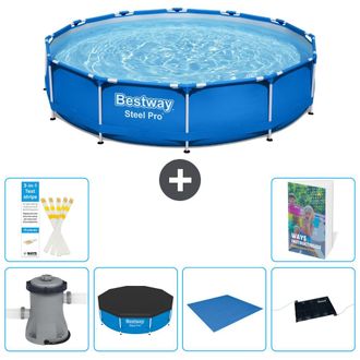 Bestway Piscina Bestway Steel Pro Redonda - 305x76 Cm - 7-piezas S214