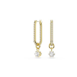 Swarovski Elegante Constella Kristal Oorbellen - Dames - Oorbellen - Geel - ONE Size - Accessoires