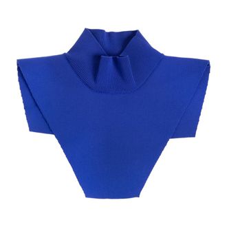 Jil Sander Scarves, female, Blue, Size: S Technical High-Neck Plastron