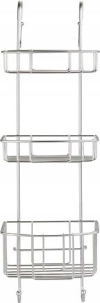 WENKO Caddy Olesi Matt Estanter&iacute;a Inox 22x22.5x70 Cm