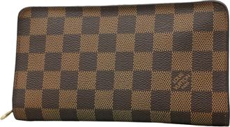 Louis Vuitton Ebene Long Wallet (Bi-Fold) (Pre-Owned)