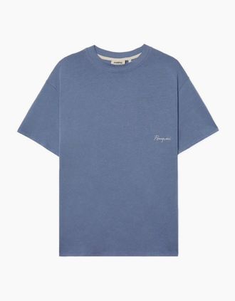 Pompeii Mens Pompeii Admission Letter Marengo Blue T-Shirt - Size: 42
