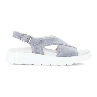 Gabor Schoenen, Dames, Blauw, 38 EU, Su&egrave;de, Sandalen