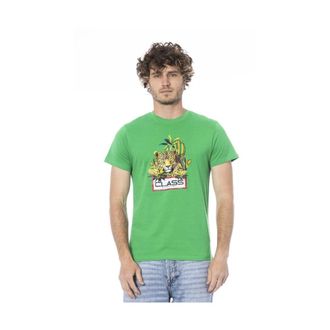 Cavalli Hombre, Camisetas, Verde, Talla: M