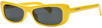 Jacquemus Ladies Black Rectangular Sunglasses JAC/55?5