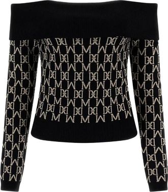 Marciano Angelina Off Shoulder Top - Dames - Longsleeves - Zwart - XL - Tops