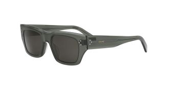 Celine Smoke Square Mens Sunglasses CL40297U 93A 53
