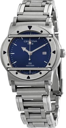 Certina DS Cascadeur Quartz Blue Dial Ladies Watch C129.8100.42.59