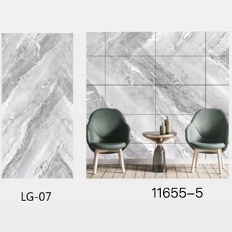 Trade Shop Trade Shop - Pearly Gray Marble Sticker Panel Pearly Parteets Walls 300x60cm Room