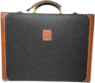 Bally Pre-owned Handbag - Dames - Vintage Handtas - Zwart - ONE Size - Leer - Vintage