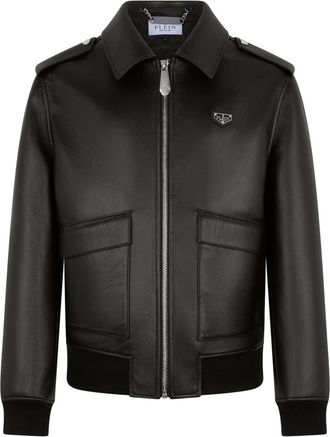 Philipp Plein Chaqueta de Aviador - Jackets - Hombre - Negro - 2XL