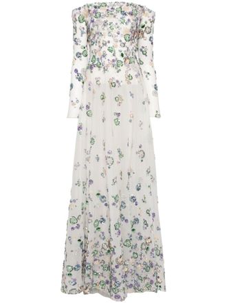 Saiid Kobeisy Abito con spalle scoperte - Bianco