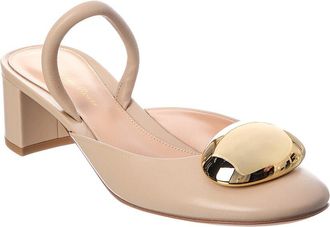 Gianvito Rossi Sphera 45 Leather Pump