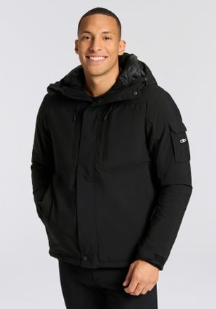 F.lli Campagnolo Winterjacke CMP, Herren, Gr. 52, nero, Obermaterial: 100% Polyester. Futter: 100% Polyester. Wattierung: 100% Polyester, Jacken Winterjacke, wind- und