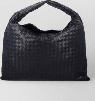 Bottega Veneta hop large leather shoulder bag