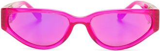 Linda Farrow Tomie cat-eye frame sunglasses - women - Acetate - 57 - Pink