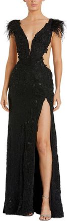 Mac Duggal Embellished Maxi Dress