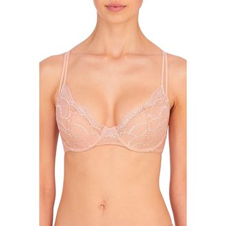 Natori Double Time Contour Underwire Bra in Mahogn/cam at Nordstrom, Size 34Dd