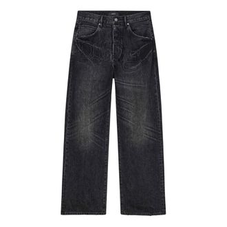 Purple P018 Ricamo Logo - - Jeans - Uomo - Nero - W30
