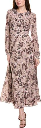 Saloni Silk Maxi Dress