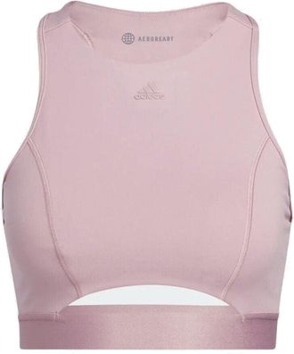 adidas (WMNS) adidas CoreFlow Medium-Support Bra Asia Sizing Purple H56860