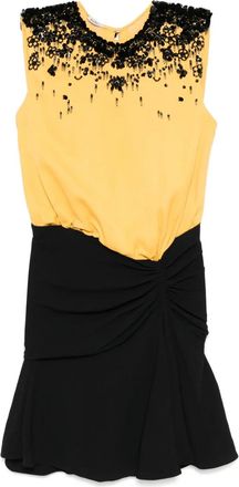 Miu Miu Abito con decorazione - Giallo