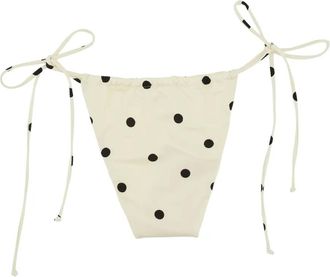 MC2 Saint Barth polka-dot bikini bottoms - women - Fabric - One Size - Neutrals