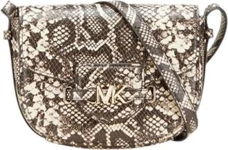 Michael Kors Pre-owned Leren Schoudertas - Dames - Vintage Schoudertas - Veelkleurig - ONE Size - Leer - Vintage