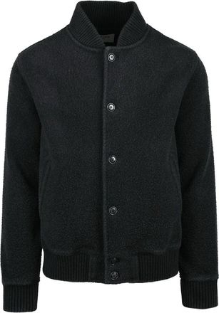 Circolo 1901 Black Virgin Wool-Blend Jacket