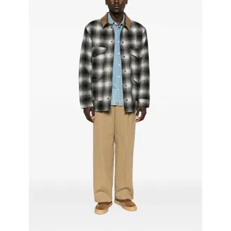 Filson Wool Plaid Jacket - Black