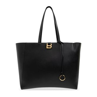 Balenciaga Tassen, Dames, Zwart, ONE Size, Leer, Handtas Zacht Klein