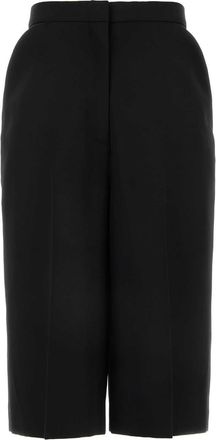 Givenchy Womens Black Wool Bermuda Shorts - Size EU 38 (Womens)