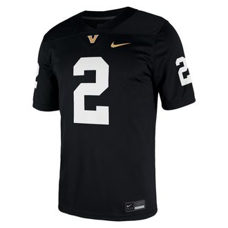 Nike Diego Pavia Vanderbilt Nike Mens Dri-FIT College NIL Game Jersey in Black | P31893VDDP-BLK
