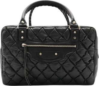 Balenciaga Pre-owned Vintage Handbag - Dames - Vintage Handtas - Zwart - ONE Size - Leer - Vintage