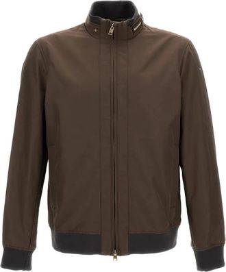 Woolrich Spring Lewis Bomber - Heren - Bomber jackets - Bruin - XL - Jassen