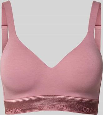Calvin Klein Underwear Bralette mit Push Up in Mauve, Gr&ouml;&szlig;e XS