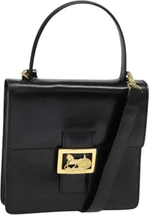 Celine Pre-owned Vintage Handtas - Dames - Vintage Handtas - Zwart - ONE Size - Leer - Vintage