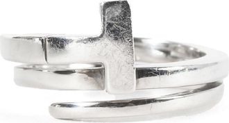 Tiffany & Co. Silver 925 Band Ring (Pre-Owned)