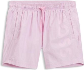 BOSS Quick-drying swim shorts with printed logo