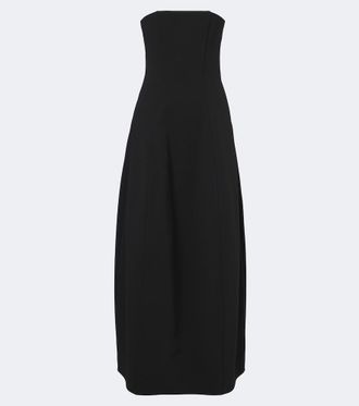 Toteme Vestido cors&eacute; de crep&eacute;